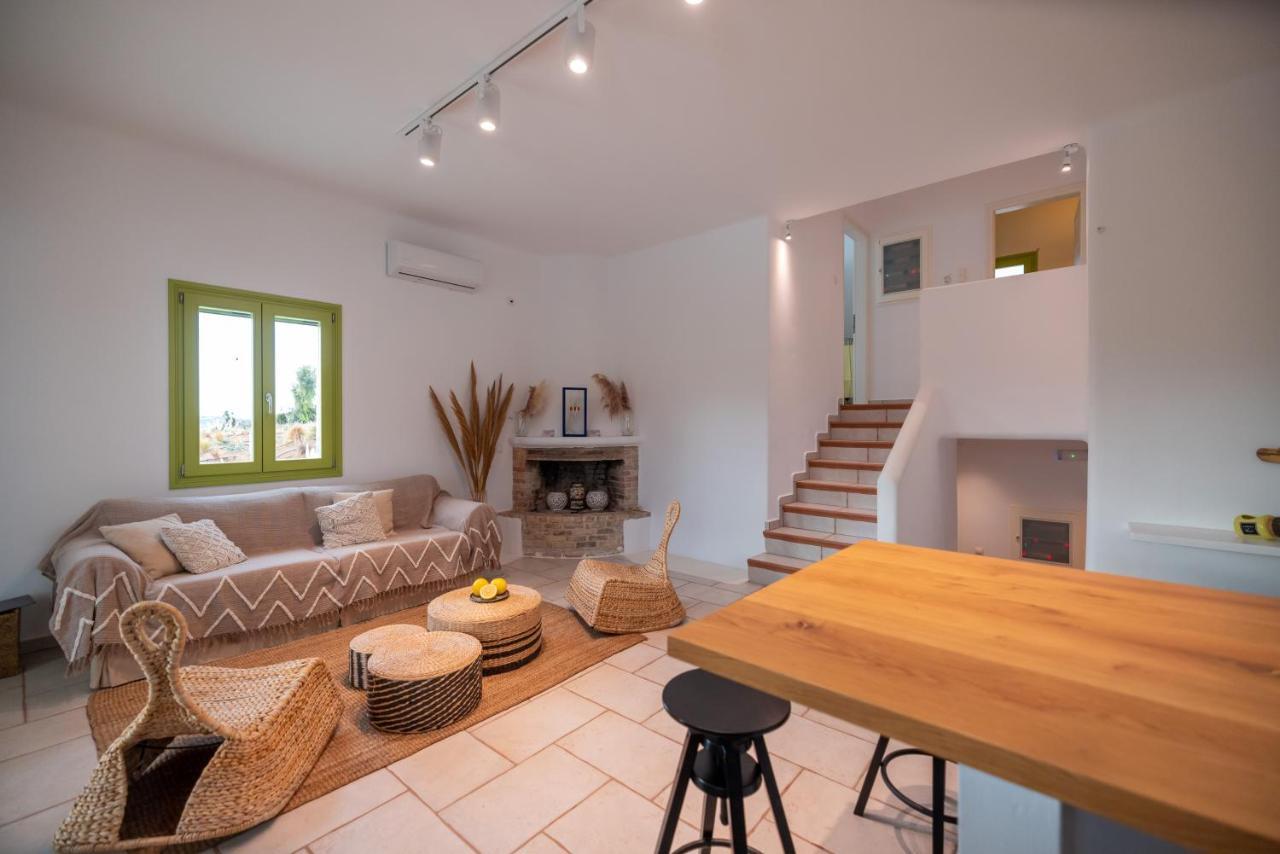 Ventu Paros Villa Marpissa Экстерьер фото